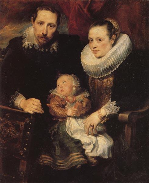 Anthony Van Dyck Family Portrait Sweden oil painting art